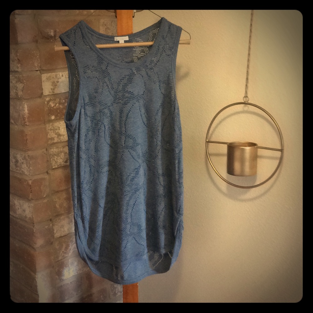 Gap gray sleeveless tunic Excellent condition